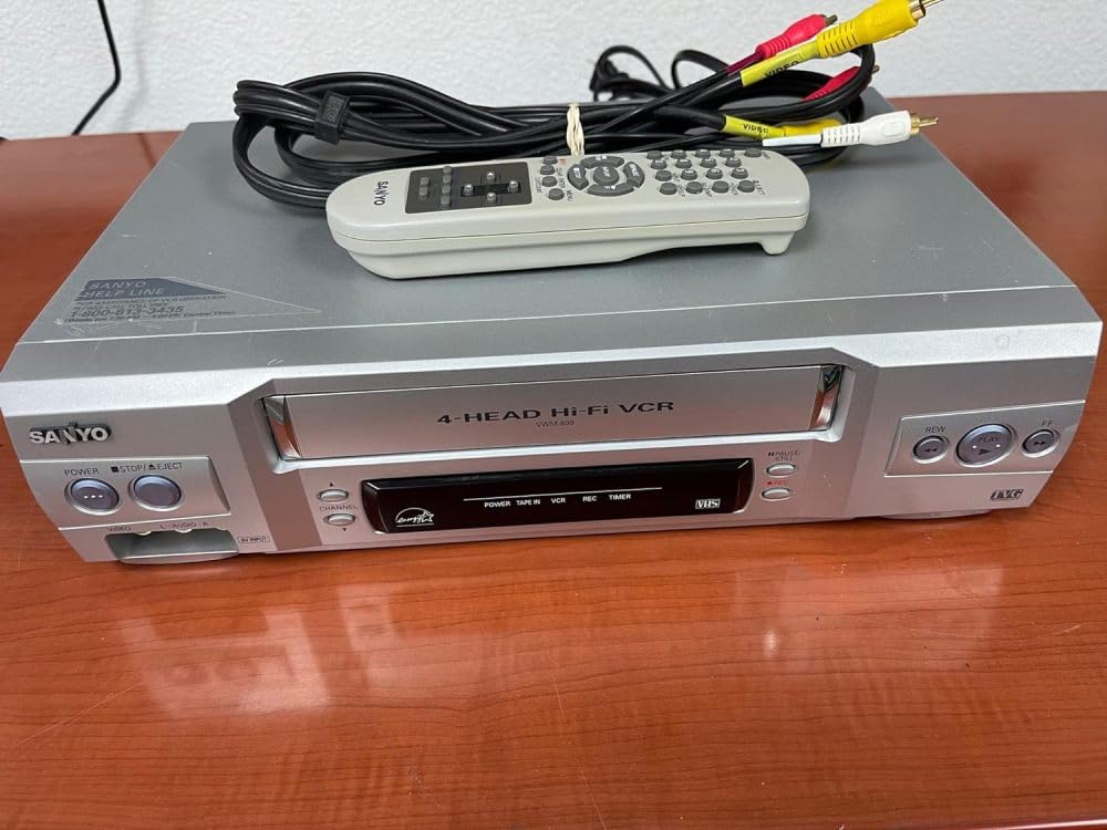 Amazon.com: Sanyo VWM-800 VHS Stereo VCR : Electronics